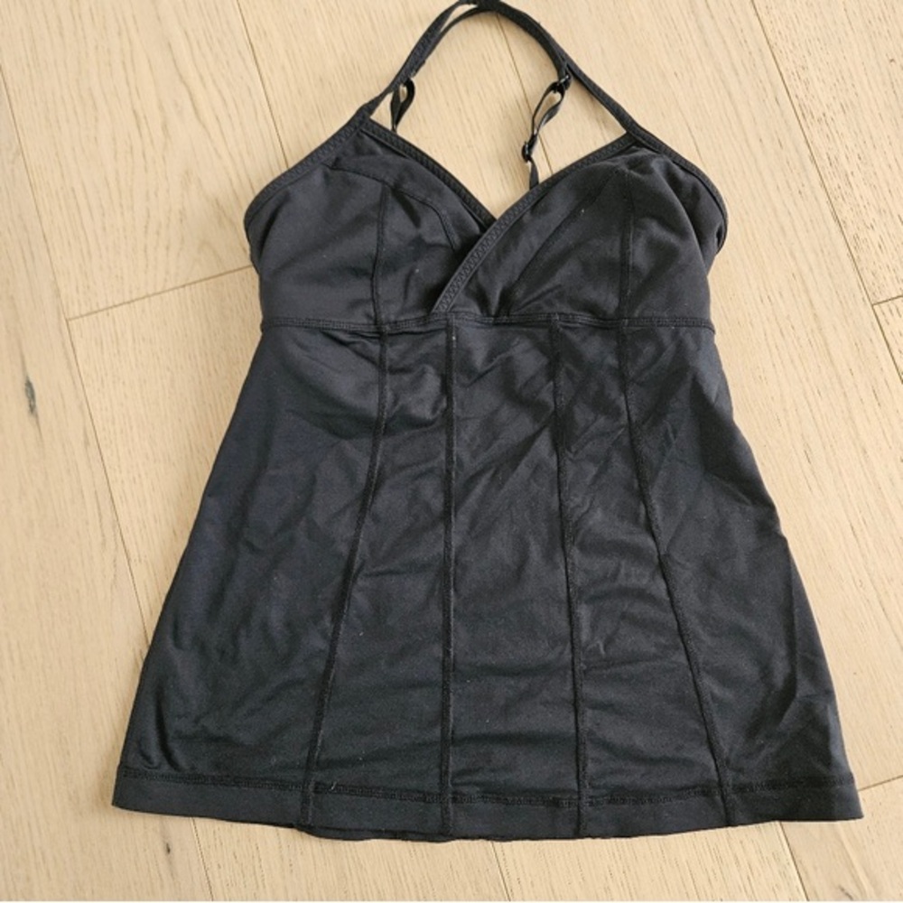 lululemon athletica Black Adjustable-Strap Tank Dress